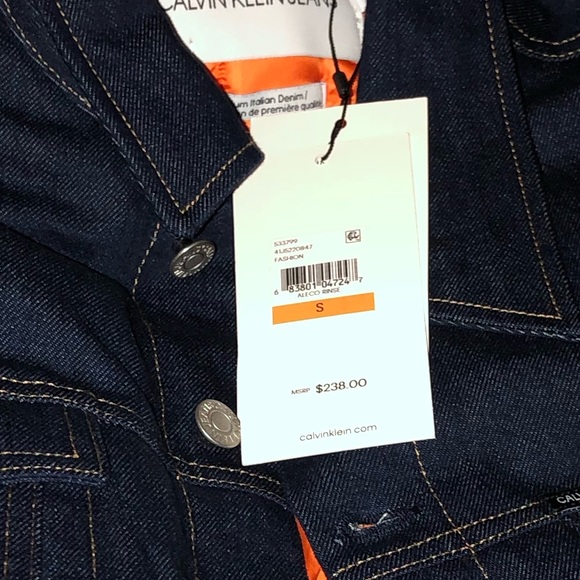 Jean Jacket Calvin Klein (Padded) - Picture 2 of 7